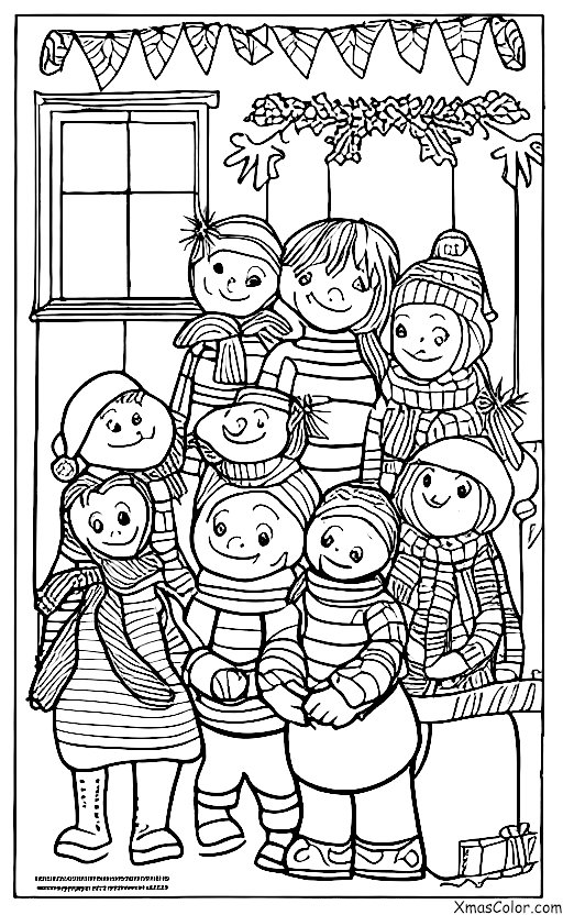 Noël / Activités de Noël en plein air: Construire un bonhomme de neige