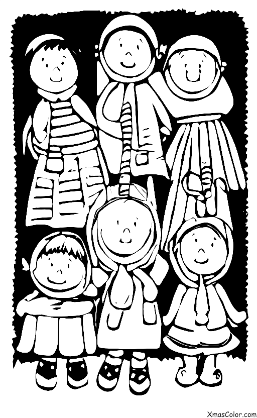 Noël / Amis: 3 amis chantent ensemble
