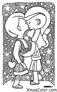 Noël / Amour: Un baiser de Noël