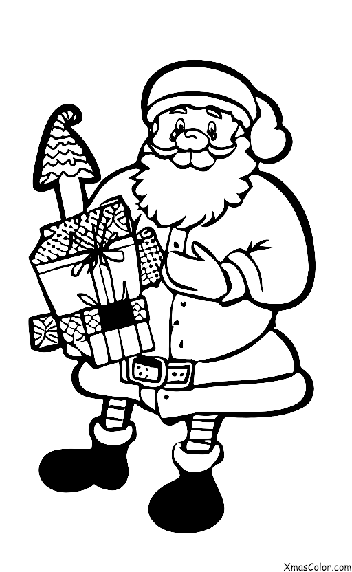 Noël / Atelier de Père Noël: Père Noël teste un jouet