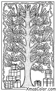 Noël / Avent: Arbre de Jesse avec symboles de l'Ancien Testament