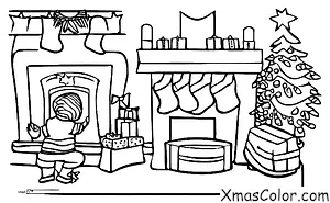 Noël / Bas de Noël: Lettres au Père Noël