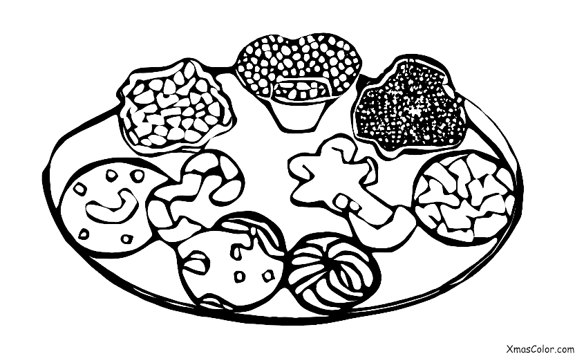 Noël / Biscuits au pain d'épices: Un poste de décoration de biscuit en pain d'épices
