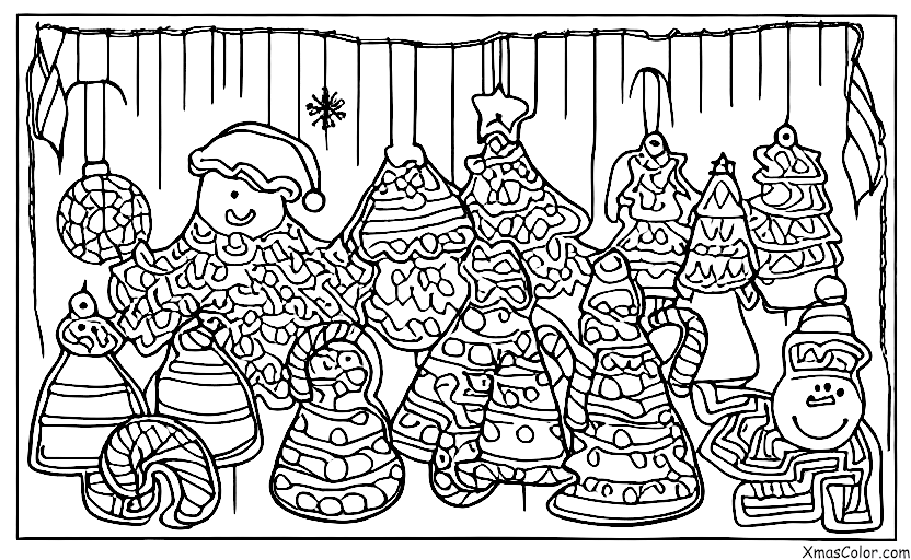 Noël / Biscuits de Noël: Biscuits de Noël pour Santa