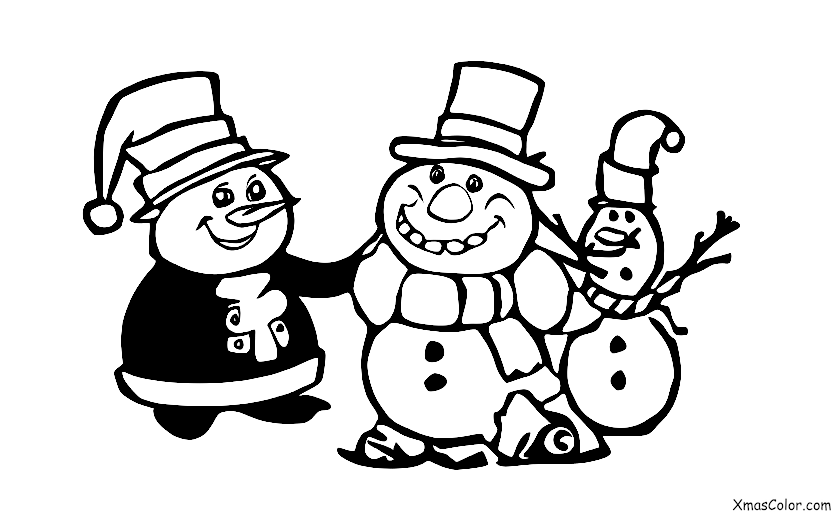 Noël / Bonhomme de neige pas gentil: Frosty le bonhomme de neige fondant