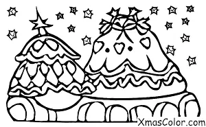 Noël / Boule de Noël: Boudin de Noël aux aubépines