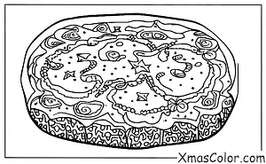 Noël / Boule de Noël: Pudding Natal avec un twist