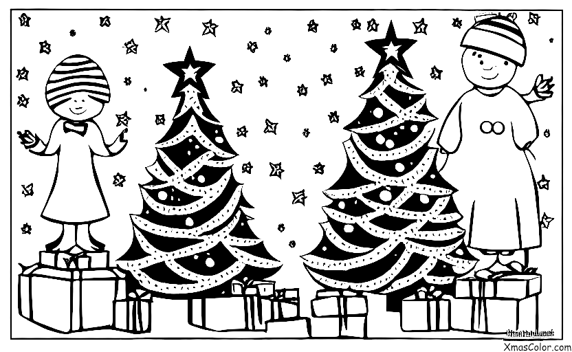 Noël / Boule de Noël: Sapin en pudding de Noël