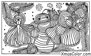 Noël / Bourdon: Une ruche d'abeilles