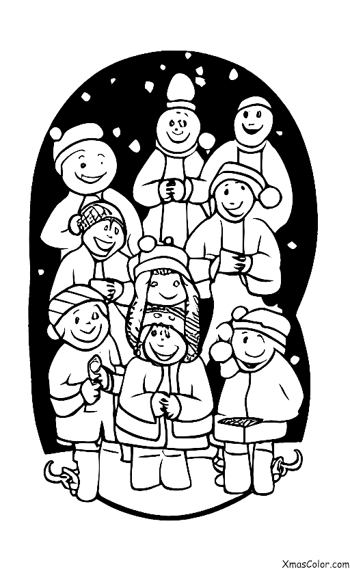 Noël / Chants de Noël: Chantez Noël autour d'un feu de joie