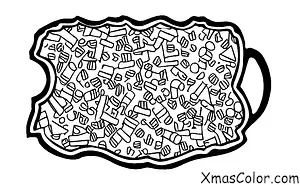 Noël / Chocolat chaud: Un comptoir de chocolat chaud