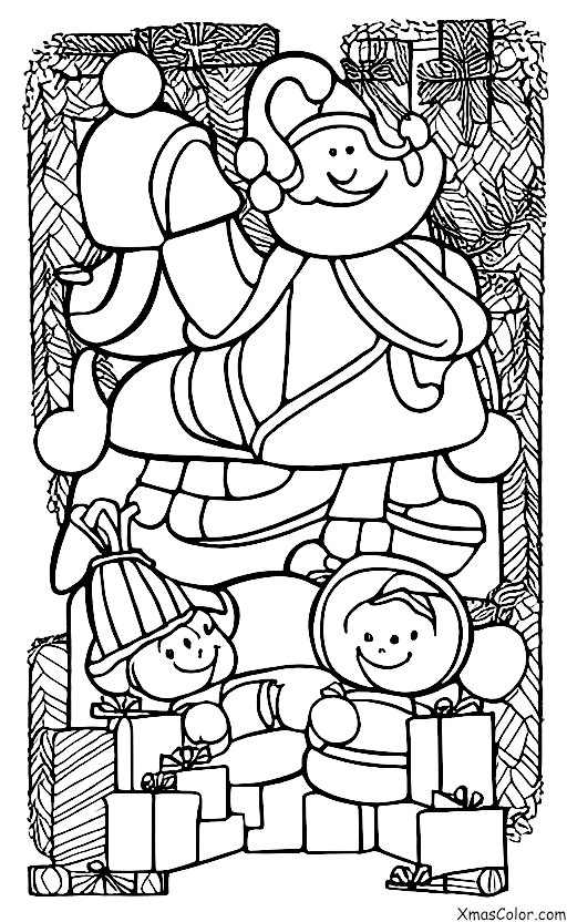 Noël / Cloches de Noël: Cloches de Noël sur une sleigh