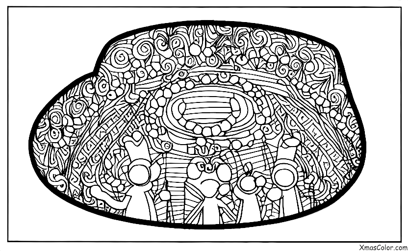 Noël / Cloches de Noël: Une grande cloche de Noël