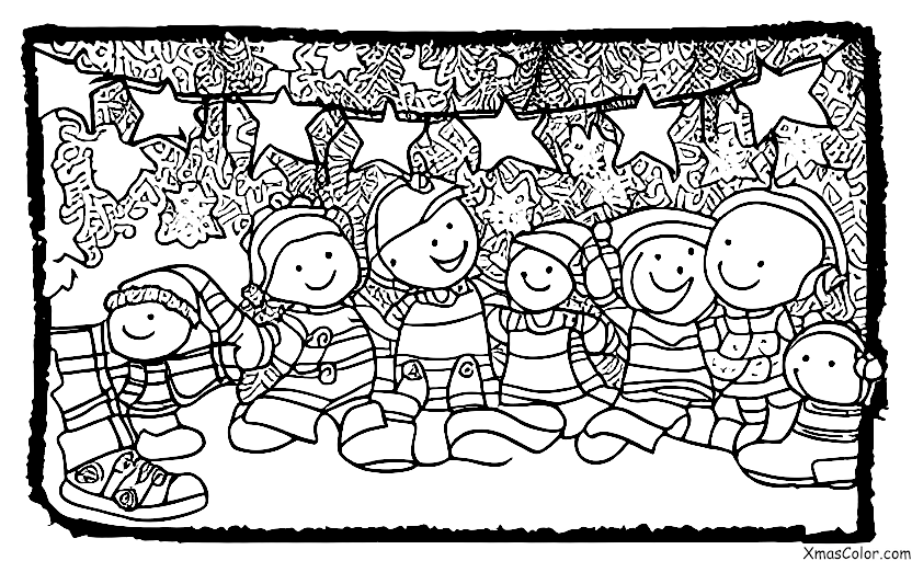 Noël / Compteur de Noël: Compte à rebours de Noël avec des lumières