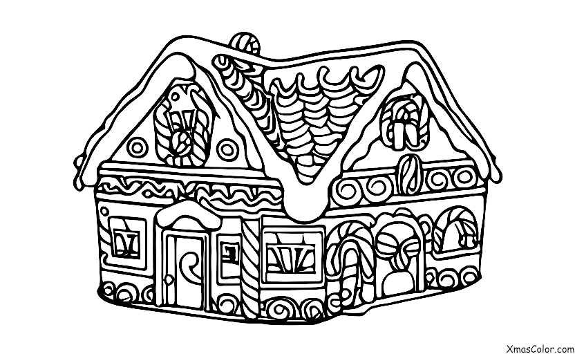 Noël / Construire des maisons de pain d'épices: Faire une maison en pain d'épice ensemble