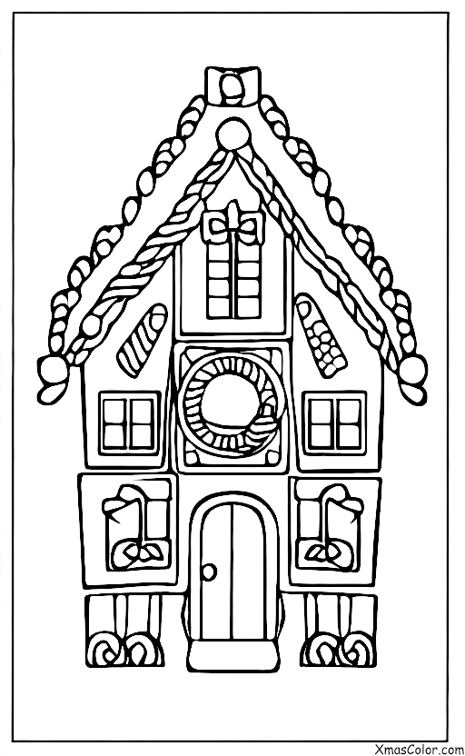 Noël / Construire des maisons de pain d'épices: Faire une maison en pain d'épices