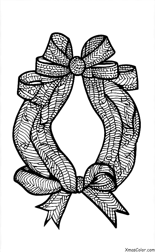 Noël / Couronnes de Noël: Un couronnement coloré avec des ornements