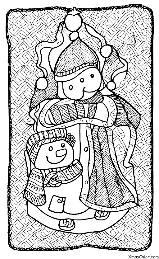 Noël / Couvertures: Une couverture de Noël en cadeau