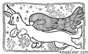 Noël / Dancer: Prancer volant