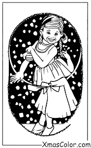 Noël / Danseur: Une danseuse de claquettes
