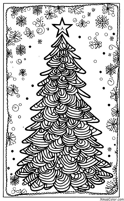 Noël / Differentes manières de décorer un sapin de Noël: Décorez le sapin de Noël avec des décorations naturelles