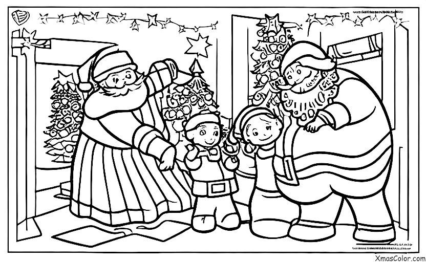 Noël / Donner: Donner avec Santa