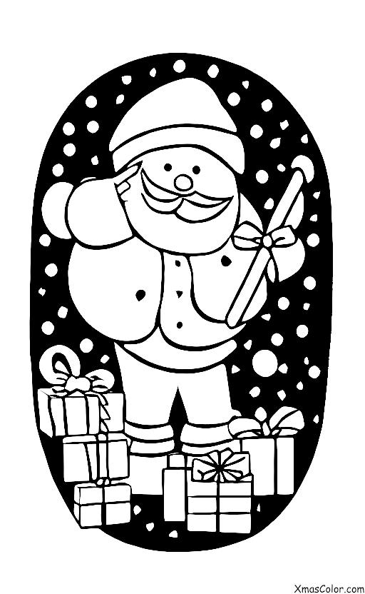Noël / Écrire des lettres à papa Noël: Un enfant qui décore sa lettre au Père Noël