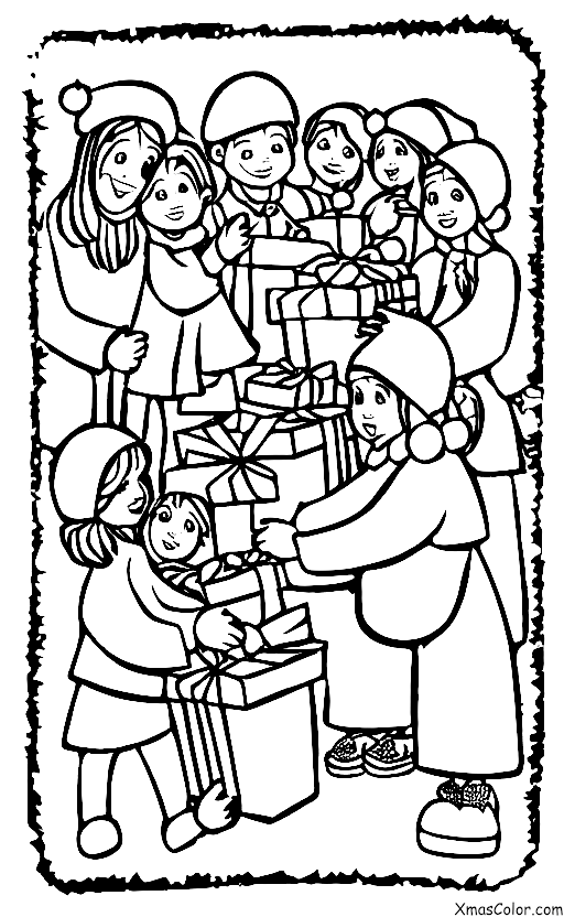 Noël / Église: Donner aux pauvres