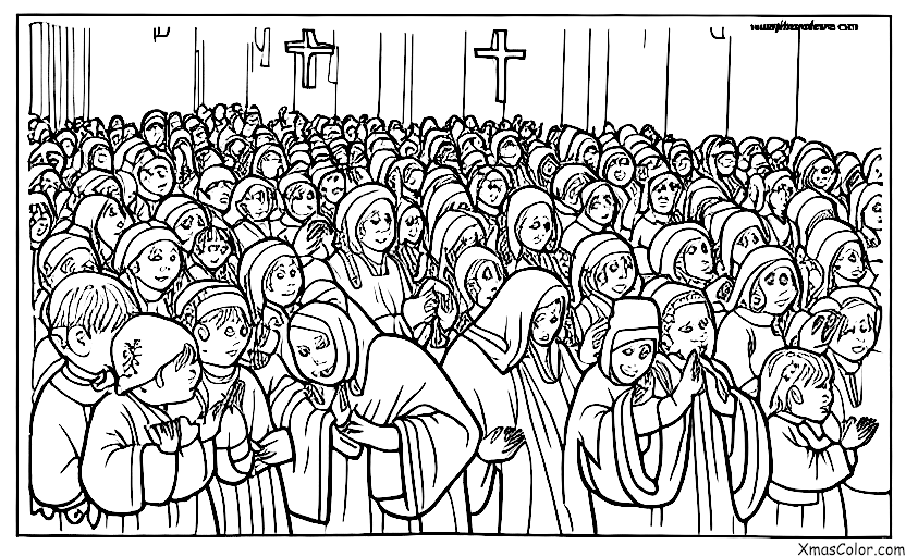 Noël / Église: Messe de minuit