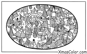 Noël / Envoyer des cartes de Noël: Cartes de Noël tombant du ciel