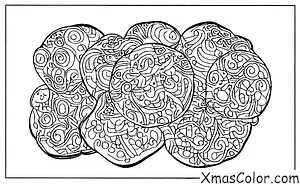 Noël / Faire des biscuits de Noël: Cuisson des cookies