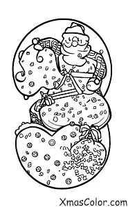 Noël / Faire des biscuits de Noël: Faire des biscuits de Noël pour le père Noël