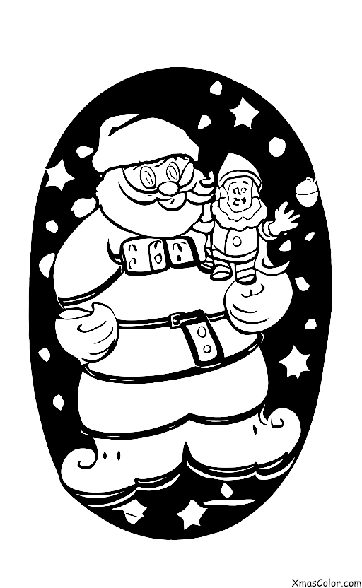Noël / Films de Noël: Père Noël arrive en ville