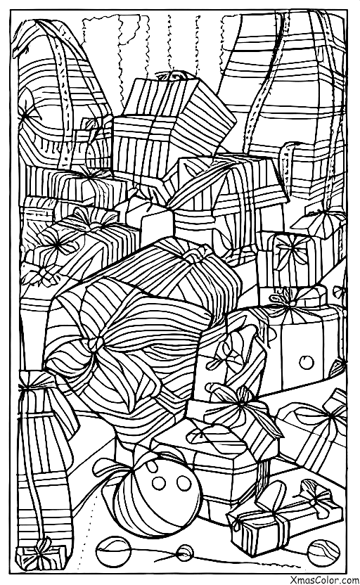Noël / Habillez les salles: Emballage de cadeaux