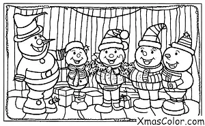 Noël / Histoires de Noël: Frosty le bonhomme de neige