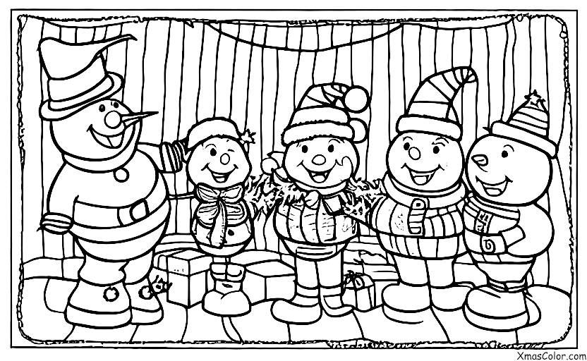 Noël / Histoires de Noël: Frosty le bonhomme de neige