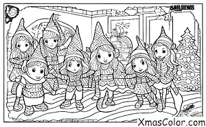 Noël / Histoires de Noël: La grève des lutins