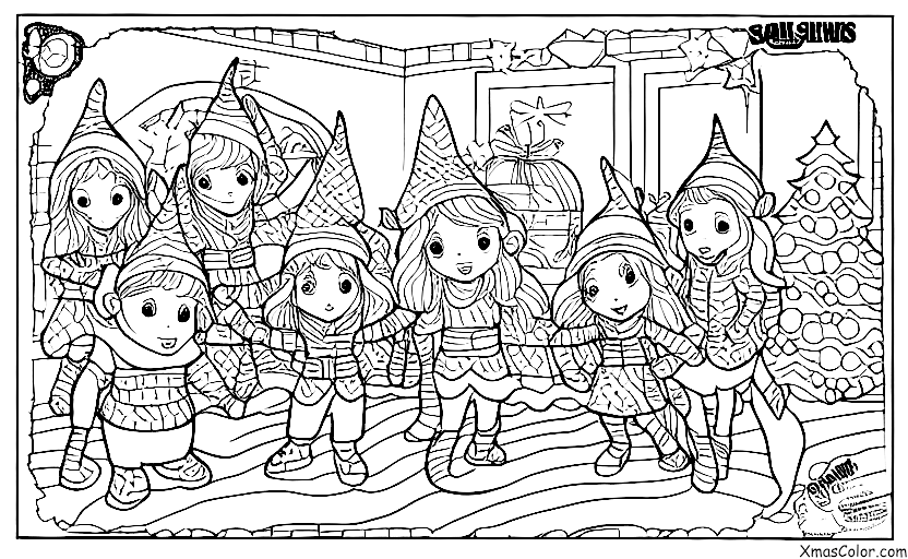 Noël / Histoires de Noël: La grève des lutins