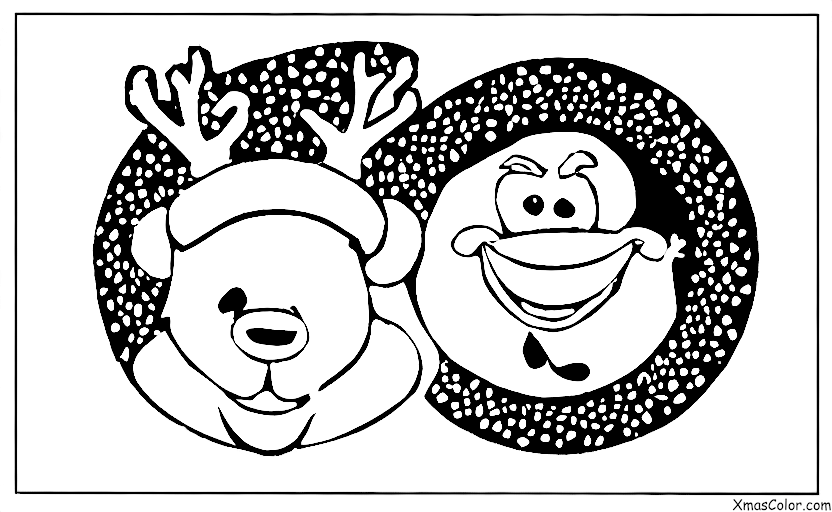 Noël / Histoires de Noël: Rudolph, le renne au nez rouge