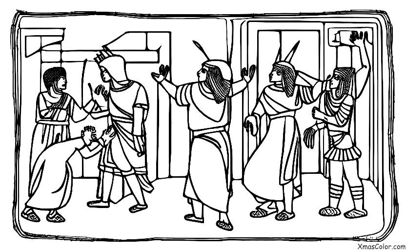 Noël / Joseph: Le géré de Pharaon et le boulanger jetés en prison