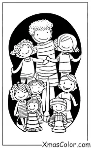 Noël / Kwanzaa: Famille kwanzaa