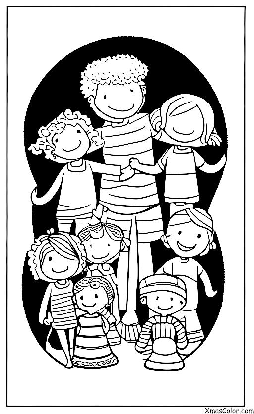Noël / Kwanzaa: Famille kwanzaa
