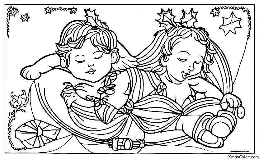 Noël / L'Amour: Cupidon endormi