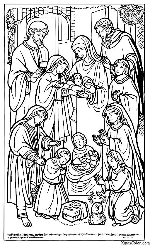 Noël / L'Histoire de Noël: La crèche
