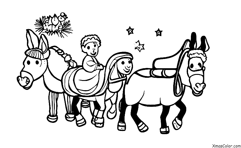 Noël / L'Histoire de Noël: Le voyage à Bethléem