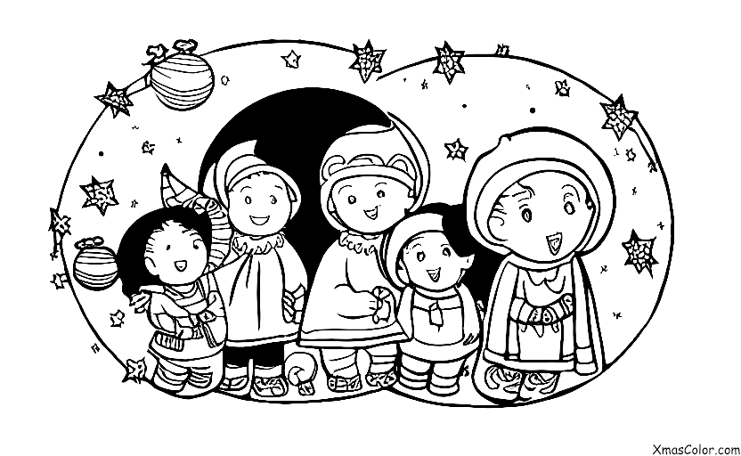 Noël / L'Histoire de Noël: Les bergers et les anges
