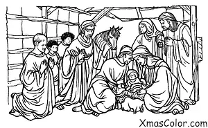 Noël / La foi: La crèche