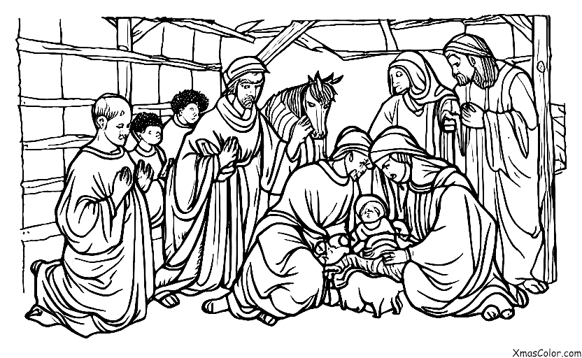 Noël / La foi: La crèche