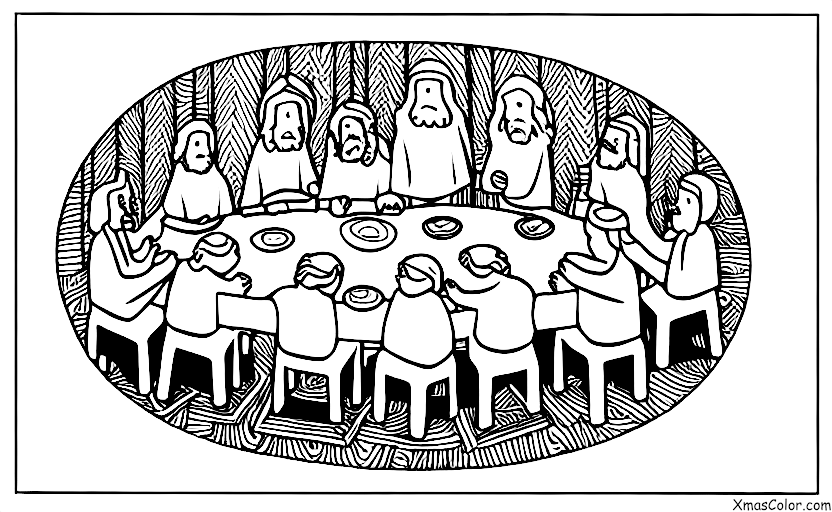 Noël / La naissance de Jésus: Le Dernier Souper