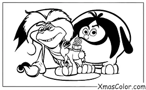 Noël / Le Grinch: Le Grinch et son chien Max